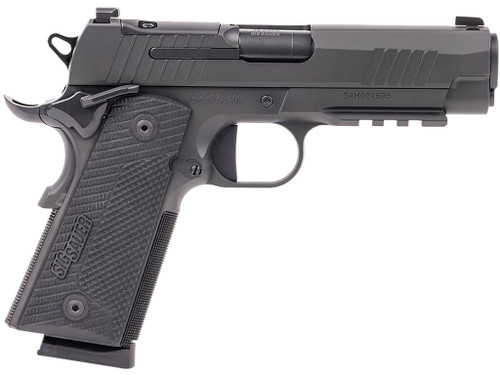 Sig Sauer 1911XCA45BXR3 1911 XCarry 45 ACP 8rd 4.25" Black DLC Black DLC Optic Ready Stainless Steel Slide Black DLC Black G10 Grip