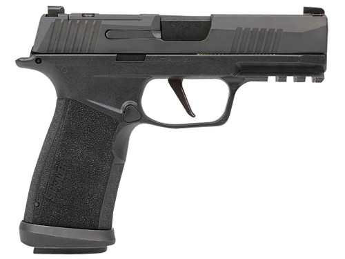 Sig Sauer 365XCA9TACOPS P365-XMACRO TACOPS Compact 9mm Luger 17+1 3.70" Black Barrel, Black Nitron Optic Ready/Serrated Slide, Black Polymer Frame w/Picatinny Rail, Black XMACRO Polymer Grips