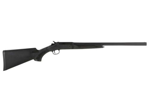 Stevens 22559 301 Compact 20 Gauge Break Open 3" 1rd 22" Matte Black Single Shot Barrel, Matte Black Carbon Steel Receiver, Fixed Matte Black Synthetic Stock, Ambidextrous