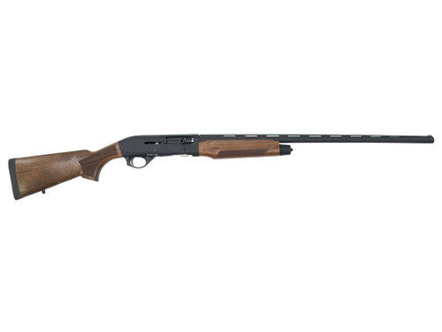 Spandau Arms 21000172 S2 Field Full Size 20 Gauge Semi-Auto 3" 3- 2.75" Shells 28" Black Vent Rib Barrel, Black Drilled & Tapped Receiver, Fixed Wood Stock, Benelli Choke Tube System