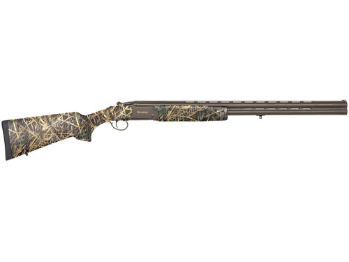 Mossberg 75488 Silver Reserve Eventide Waterfowl Over/Under 12 Gauge 3.50" 2rd 28", Bronze Barrel/Rec, Mossy Oak Vintage Shadowgrass Furniture, Fiber Optic Sight, 5 Field Set Chokes