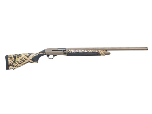 Pointer FT21CAMO20 Field Tek FT21 Semi-Auto 3" 5+1 28" OD Green Cerakote Vent Rib Barrel & Aluminum Receiver, Fixed Mossy Oak Bottomland Synthetic Stock