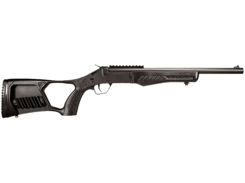 Rossi SSPS45-BKFS Survival 45 Colt (Long Colt)/410 Bore Single Shot 16" Black Oxide Alloy Steel Barrel, Black Picatinny Rail Polymer Receiver, Thumbhole w/Shell Holder Black Polymer Stock