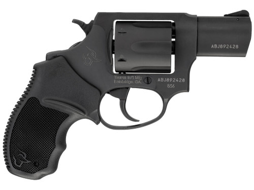 Taurus 2-85621-MA 856 *MA Compliant Small 38 Special +P 6 Shot 2" Matte Black Alloy Steel Barrel, Cylinder & Frame, Black Rubber Grips, Transfer Bar Safety, Exposed Hammer