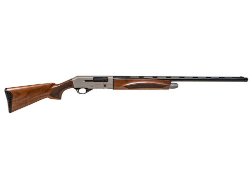 Pointer KIRFT3G12 FT3 Field Trek Full Size 12 Gauge Semi-Auto 3" 3+1 28" Matte Blued Vent Rib Barrel, Gray Cerakote Steel Receiver, Fixed Oiled Turkish Walnut Stock, Right Hand