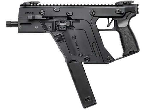 Kriss USA KV903PBL00 Vector SDP Gen3 9mm Luger 40+1 5.50" Black Nitride Threaded Barrel, M-LOK Handguard, Black Picatinny Rail Receiver & Rear, Black Polymer Grip, Ambidextrous, Glock Mag Compatible