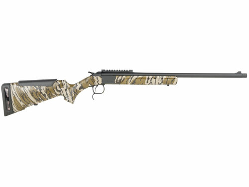 Retay USA GML410GBL Gamelander Single Shot 3" 1rd Black Deep Bore Barrel, Black Drilled & Tapped Receiver w/Picatinny Rail, Adj LOP OG Bottomland Synthetic Stock