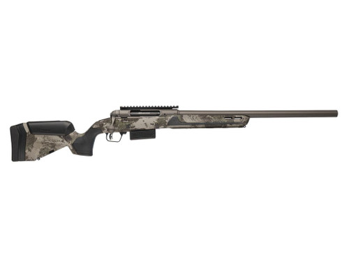 Savage Arms 32805 220 Harvester Full Size 20 Gauge Bolt 2rd 22" Slug Barrel, AccuStock w/AccuFit V2 Savage Woodland Camo Synthetic Stock, Right Hand