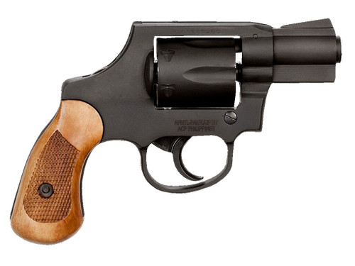 Rock Island 51280 M206 Small Frame 38 Special 6rd 2" Black Parkerized Steel Barrel, Cylinder & Frame, Checkered Wood Grip, Transfer Bar Safety, Concealed Hammer