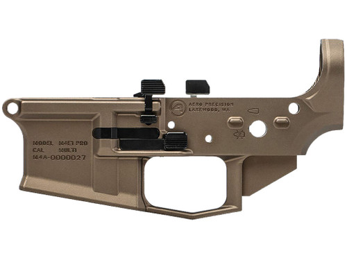Aero Precision Pro Lower Receiver M4E1 Compatible w/ AR15 Components and Magazines