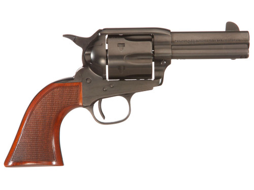 Taylors & Company 550884DE Runnin Iron Black Rock 45 Colt (LC) Caliber with 3.50" Barrel, 6rd Capacity Cylinder, Overall Black Nitride Finish Steel, Checkered Walnut Grip & Overall Taylor Polish