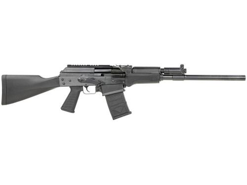 JTS Shotgun M12AK M12AK 12 Gauge Semi-Auto 3" 5- 2.75" Shells, 18.70" Black Steel Barrel, Black Receiver, Black Fixed Synthetic Stock, Black Polymer Grip