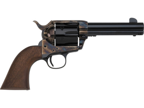 Pietta HF45CHS434NM 1873 Great Western II Californian 45 Colt (Long Colt) 6rd 4.75" Blued Steel Barrel & Cylinder, Color Case Hardened Steel Frame, Walnut Grip, Exposed Hammer