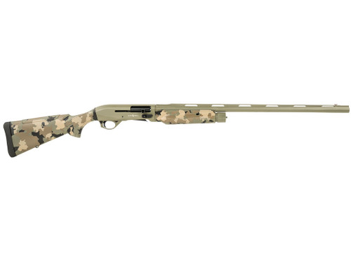 Silver Eagle Arms A21228OS3 Alpha 2 12 Gauge 3" 4+1 28" Green Cerakote Chrome Lined Vent Rib Barrel & Steel Receiver, Old School Camo Synthetic Fixed Stock