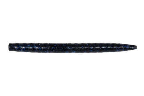 LUNKER LOG 4" BLACK BLUE FLAKE 9CT UPC: 842424118158
