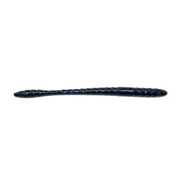 SLIM SHAKE WORM 8" BLK BL FLAKE 7CT UPC: 842424118752