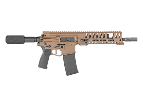Patriot Ordnance Factory 01800 P415 Edge 300 Blackout 30+1 10.50" Black Nitride Burnt Bronze Cerakote Receiver