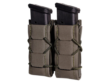 High Speed Gear 24PT02OD TACO Gen 2 Double OD Green Nylon Laminate MOLLE Mount Pistol