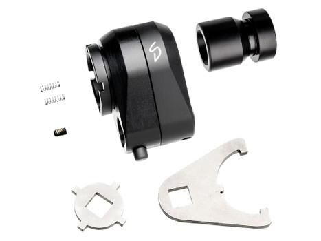 Stern Defense 008SDRABADMINID1M Rapid Attach Mini Buttstock Adapter Black Aluminum/Steel