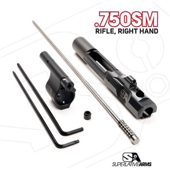 AR-15 ADJ PISTON SYSTEM W/SOLID .750'' GAS BLOCK RIFLE RH UPC: 850011846209