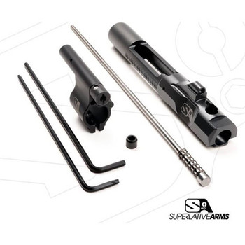 AR-15 ADJ PISTON SYSTEM W/CLAMPON .625'' GAS BLOCK CARBINE RH UPC: 850011846346