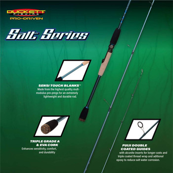 DUCK SALT 7'3" MH MOD SPIN C LANE UPC: 850019842753