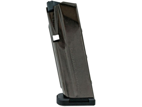 Shield Arms SAS15BLKNGEN3 S15 Magazine Gen 3 15rd Flush 9mm Luger Fits Glock 48/43X Black Nickel Steel
