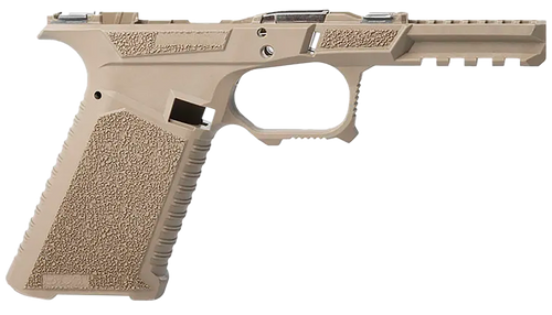Sct Manufacturing 0225010100IA Full Size  Compatible w/ Gen3 17/22/31 Flat Dark Earth Polymer Frame Aggressive Texture Grip Includes Locking Block                                                      