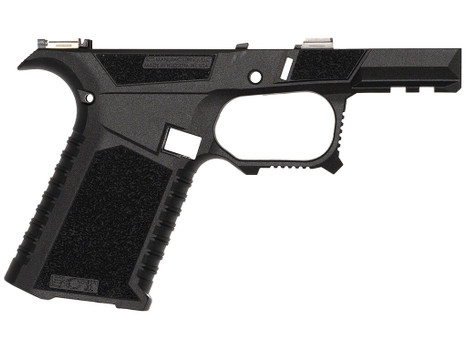 Sct Manufacturing 225020100 Sub Compact Compatible w/ Glock 43X/48 Black Stainless Steel Frame/ Aggressive Texture Grip Includes Locking Block
