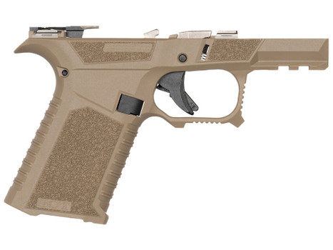 Sct Manufacturing 0226020000IA Sub Compact Compatible w/ Glock 43X/48 Flat Dark Earth Polymer Frame Aggressive Texture Grip