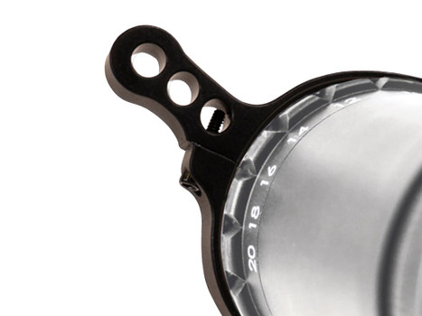 Huskemaw Optics 20SVUNI Switchview Black Anodized Aluminum, Compatible w/Blue Diamond Scopes