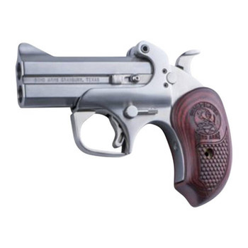 Bond Arms Snake Slayer Single Action Derringer - 45 Caliber, 3 Inch Barrel, Stainless Steel, Satin Stainless Steel
