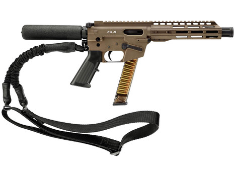 FREEDOM ORDNANCE FX9P8T-FDE FX9P 9mm Luger 31+1 8" Flat Dark Earth Synthetic Pistol Tube