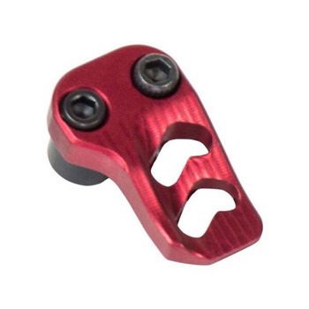 AR-15 GEN II EXTENDED MAGAZINE RELEASE RED UPC: 856205005490