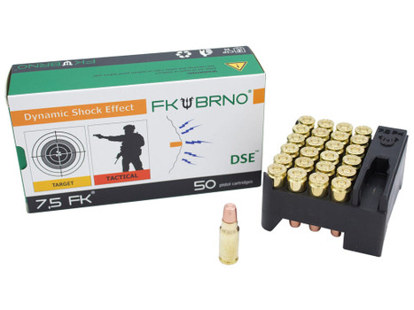 FK Brno US FKAMMOF950 F9 7.5FK 101gr Copper Flat Nose 50 Per Box/10 Case