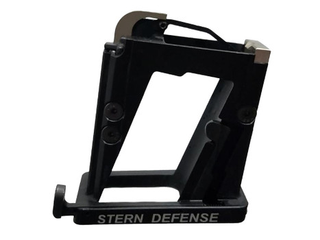Stern Defense 001SDMAGAD9GLOCK9AND40 Mag-AD9 9mm/40 S&W Fits Glock Black Aircraft Grade Aluminum