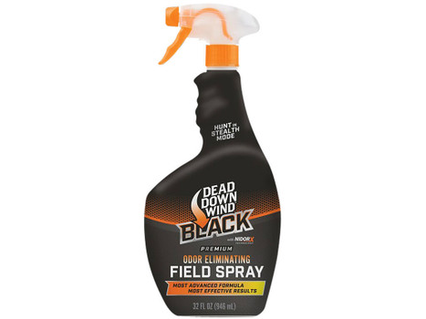 Dead Down Wind 137320 Black Premium Field Spray Odor Eliminator 32 oz Trigger Spray