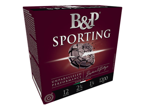 B&P 12B1SCL8 Sporting Clay 12Gauge 2.75" 1oz 8Shot 25 Per Box/10 Case