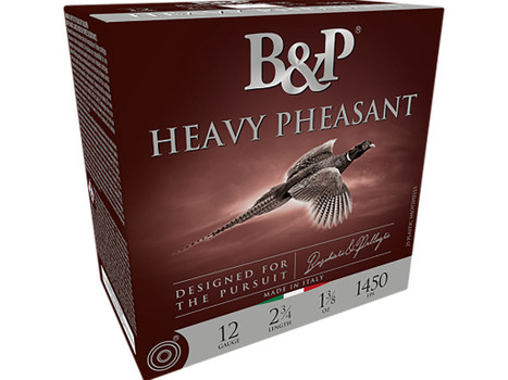 B&p Ammunition 12B38H4 Heavy Pheasant 12Gauge 2.75" 1 3/8oz 4Shot 25 Per Box/10 Case