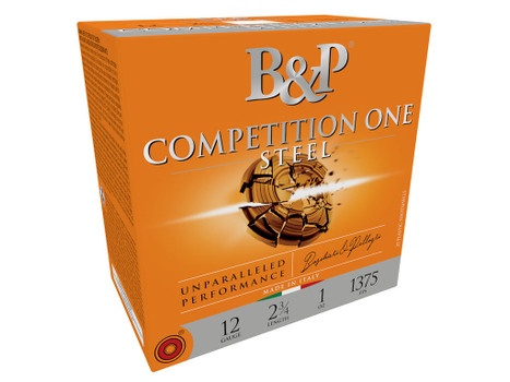 B&p Ammunition 12B1GCP7 Competition One 12Gauge 2.75" 1oz 7.5Shot 25 Per Box/10 Case