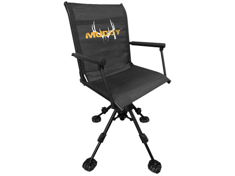 Muddy MUDMGS400AL Swivel- Ease XT Ground Seat Black Flex-Tek/Steel