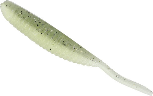 3"" Shad Shape Worm Baby Bass/clear UPC: 888151042427
