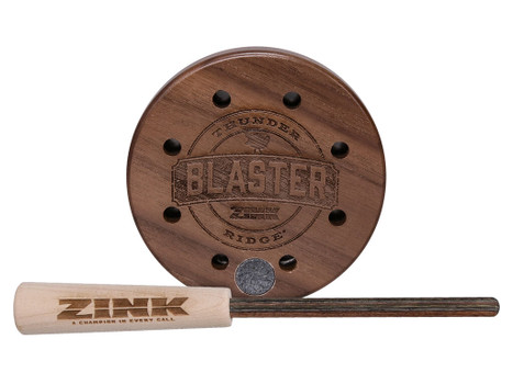 ZINK ZNKRBPC Ridge Blaster Friction Call Turkey Sounds Natural Aluminum/Wood