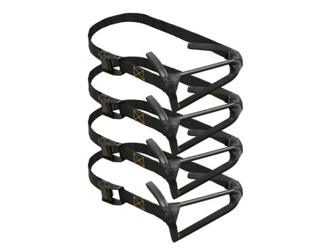 Muddy MUD-MSS-4PK Micro Stagger Step Black Steel Nylon