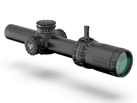 Swampfox Optics ARH11024B Arrowhead  Black 1-10x 24mm 30mm Tube Guerrilla Dot BDC Reticle                                                                                                               