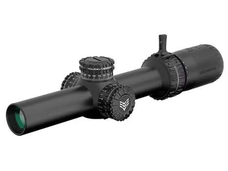Swampfox Optics ARH11024GM Arrowhead Black 1-10x24mm 30mm Tube Guerrilla Dot MOA Green Reticle