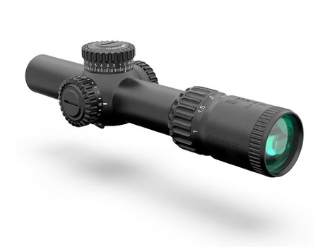 Swampfox Optics WAR16241GL Warhorse Green 1-6x24mm FFP