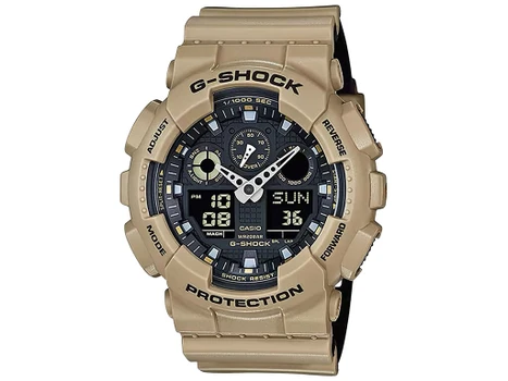 G-shock/vlc Distribution GA100L8A G-Shock Tactical Brown Stainless Steel Bezel 145-215mm
