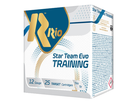 Rio Ammunition STT24LT8 Star Team Training 24 Light 12Gauge 2.75" 7/8oz 8Shot 25 Bx/10 Case