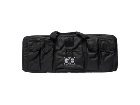 Global Ordnance 30" Black MSR bag w/Embroidered Gray and Black Logo
